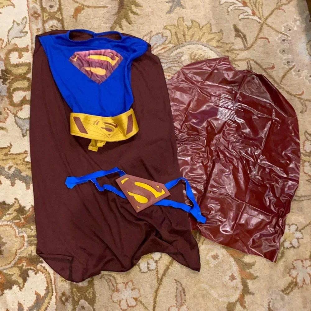 Superman Kid’s Costume with Vinyl cape